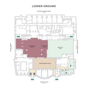 Lower Ground Floor Plan view