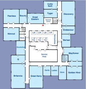 Floor plan view