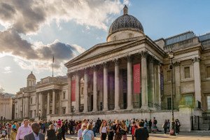 Walking distance from National Gallery view