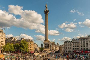 Moments away from Trafalgar Square view