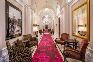 Meeting room corridors view