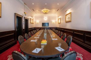 Boardroom with screen view