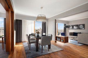 Example Suite Bedroom view