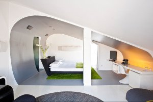 Example Suite Bedroom view