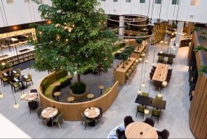 Restaurant and Bar Area view