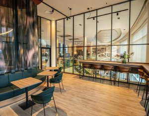 Co-working space view