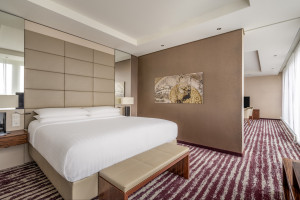Example Suite Bedroom view
