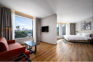 Example Suite Bedroom view