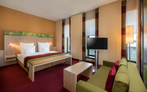 Example Suite Bedroom view