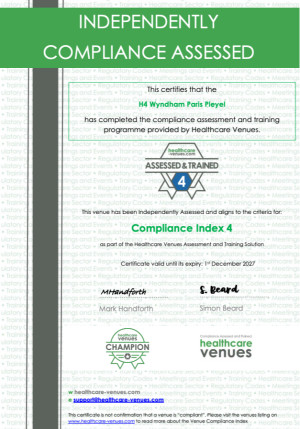 Compliance Index Certificate view