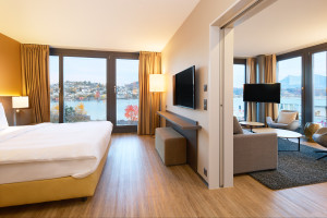 Example Suite Bedroom view