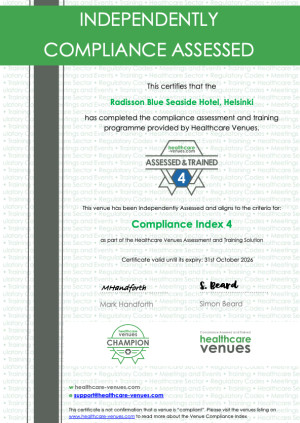 Compliance Index Certificate view