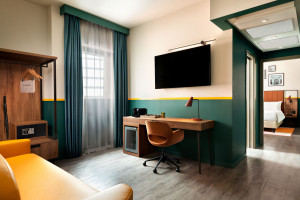 Example Suite Bedroom view