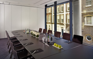 Gallery 3 Boardroom set up view