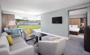 Example Suite Bedroom view