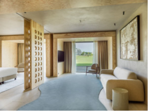 Example Suite Bedroom view