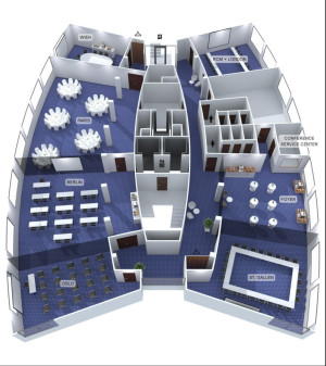 Floor plan view