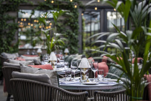 The Garden Terrace view