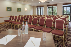 Exeter, maximum 24 cabaret, 22 Boardroom style view