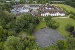 Birds Eye View - Grounds view