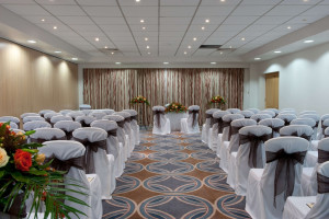 University Wedding Ceremony view