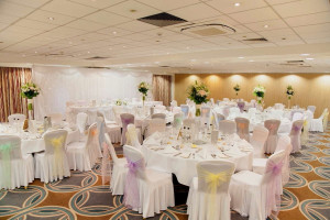 Trinity Suite Wedding Breakfast view