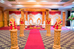 Asian Wedding Ceremony view