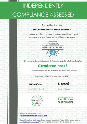 Compliance Index Certificate view
