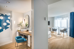 Example Suite Bedroom view