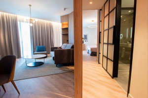 Example Suite Bedroom view