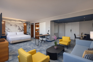 Example Suite Bedroom view