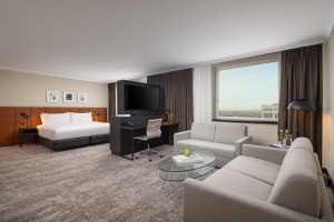 Example Suite Bedroom view