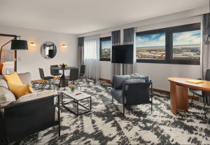 Example Suite Bedroom view