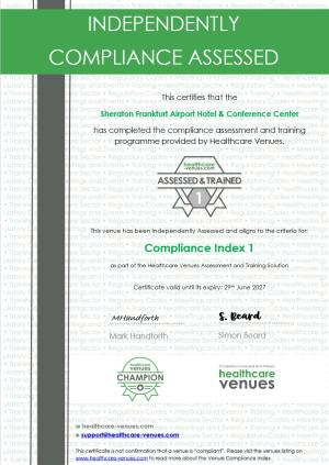 Compliance Index Certificate view