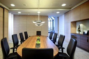 Example boardroom style view